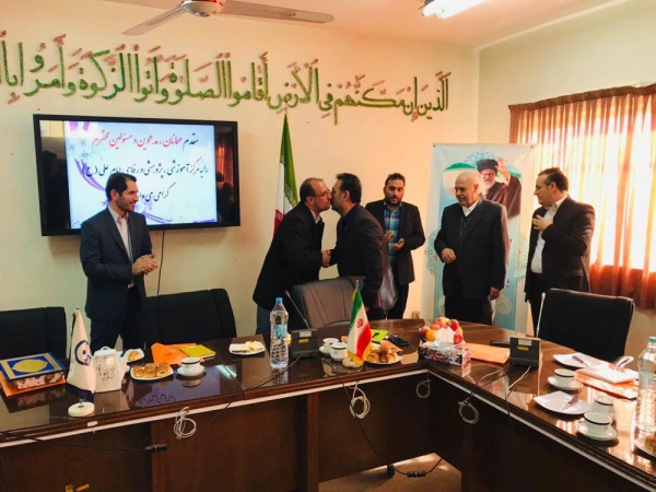 مراسم معارفه ریاست جدید مرکز