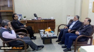 دیدار ریاست مرکز با مسئولان ...