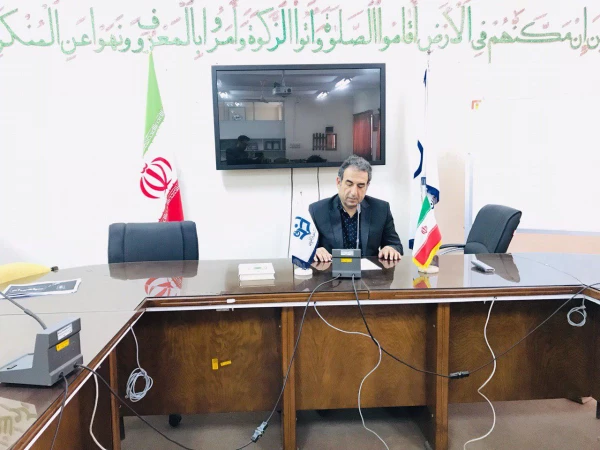 تجمع اعتراض آمیز سرپرست و کارکنان دانشگاه امام علی (ع) شهرستان بابلسر به اقدام خصمانه و وقیحانه آمریکا